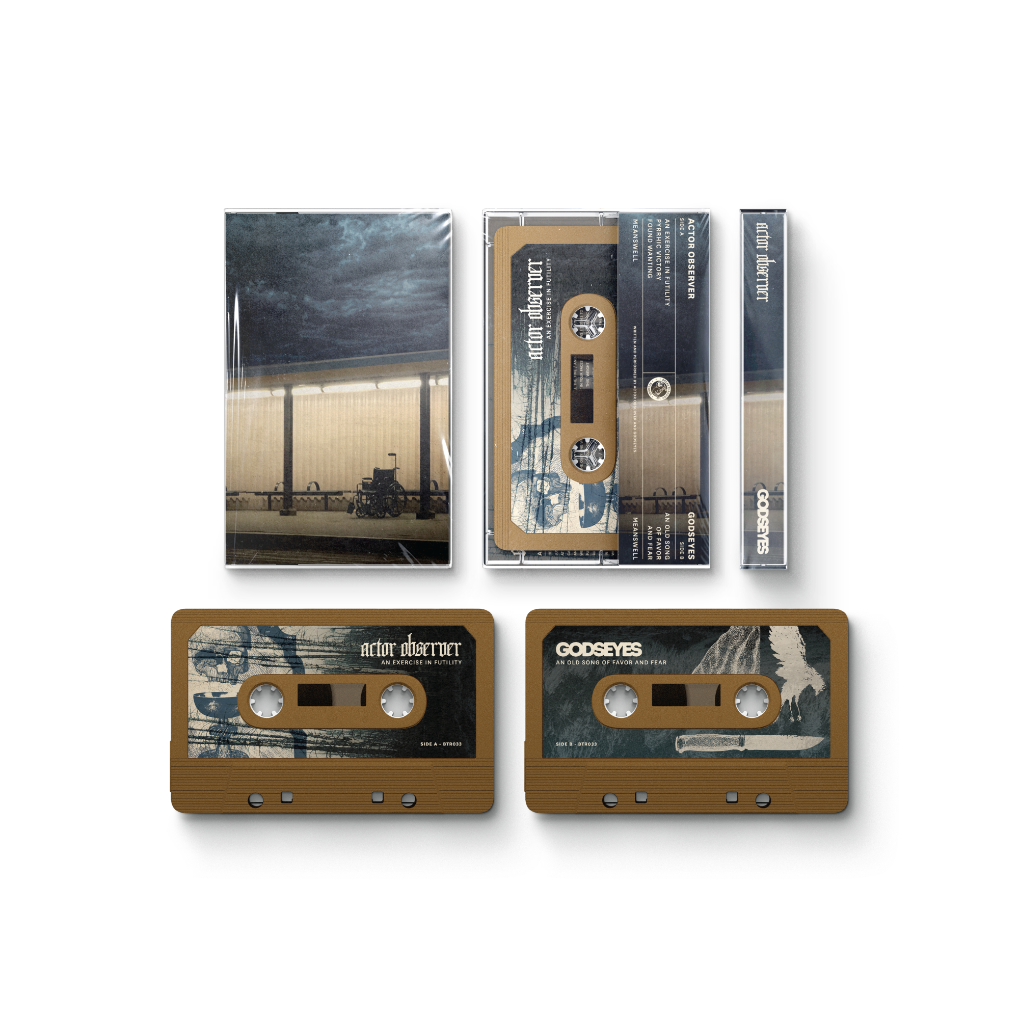 An Exercise In Futility // An Old Song Of Favor And Fear Dark Gold Cassette