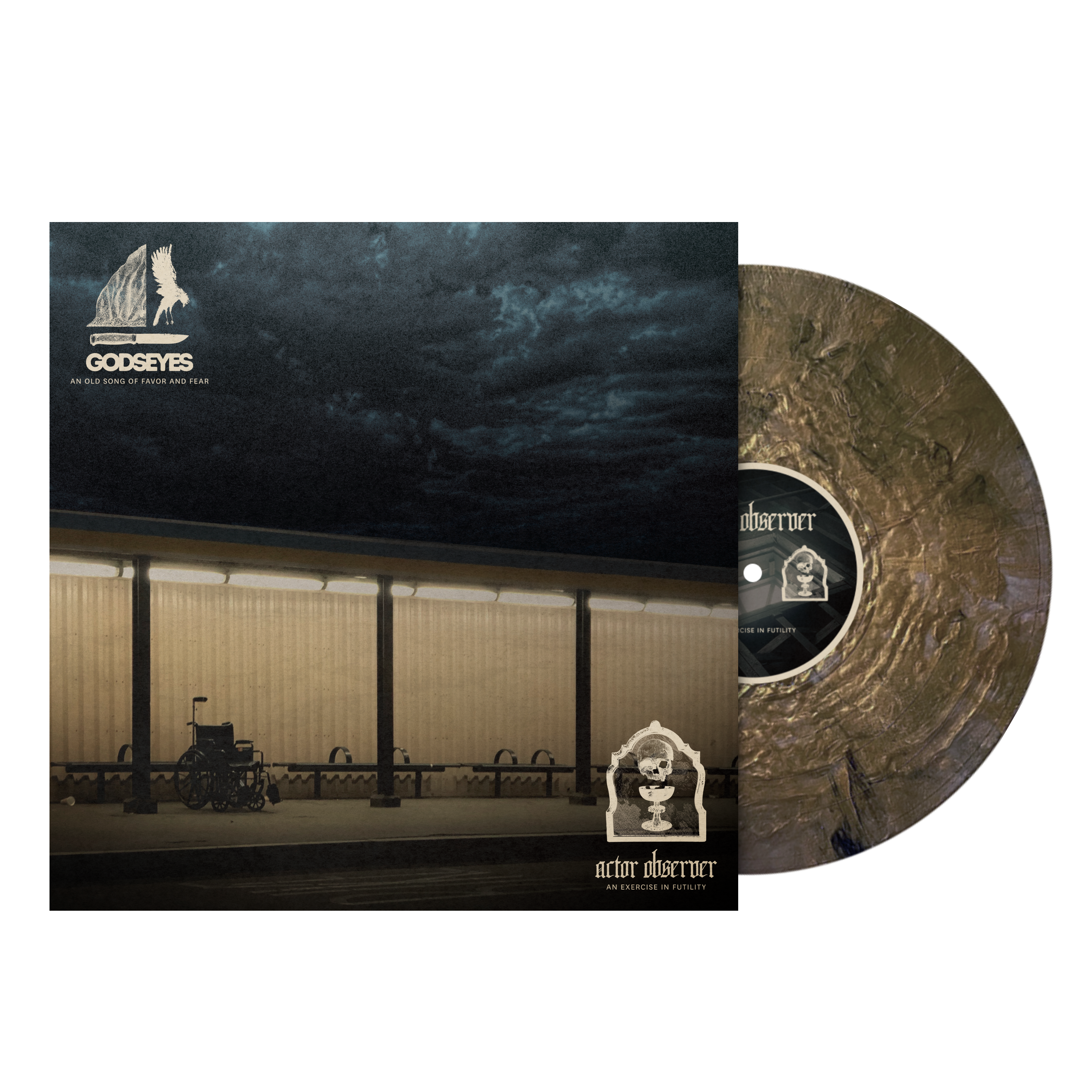 Actor|Observer & Godseyes Gold Swirl