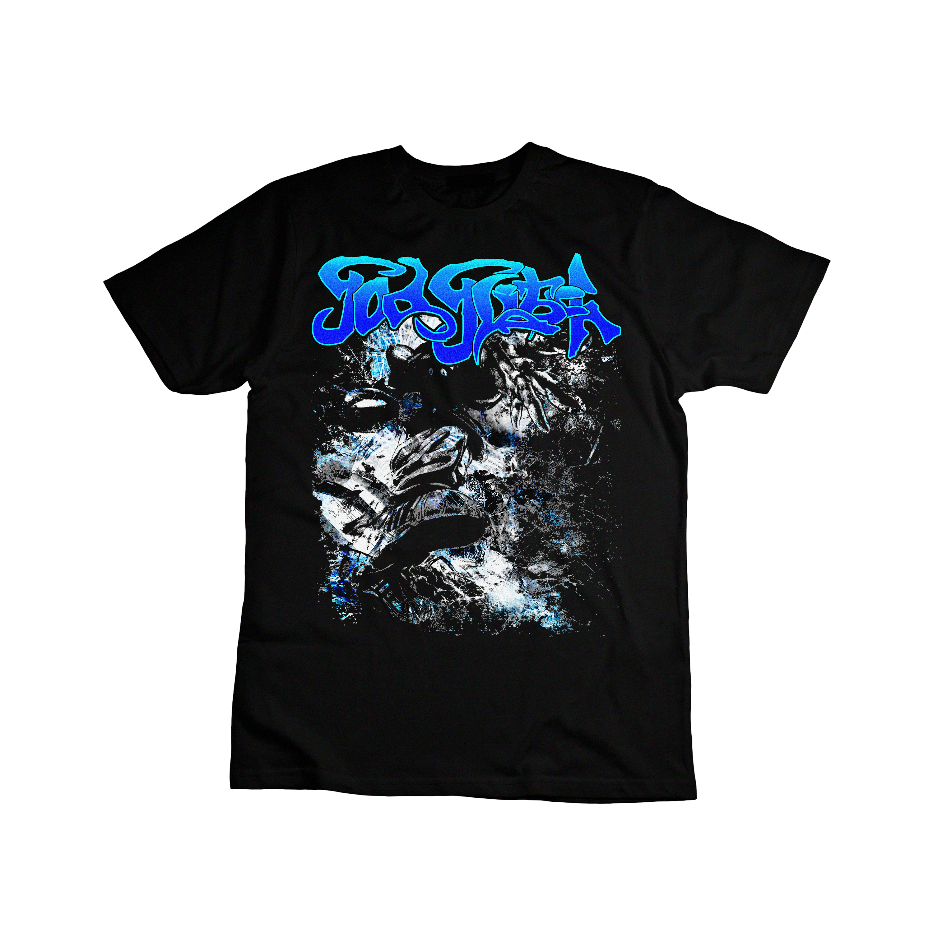 God Glitch Graffiti Tee