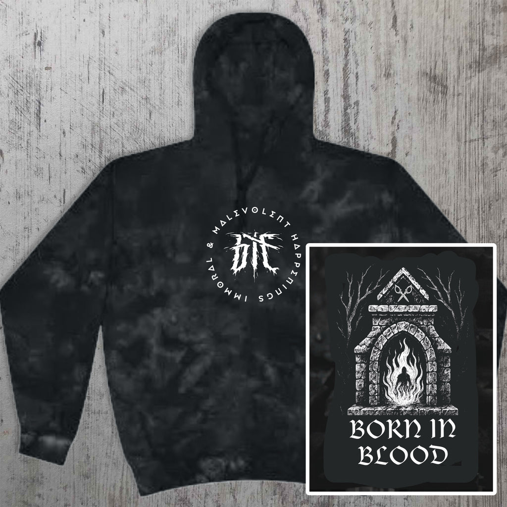 "Born In Blood" Pullover Hoodie