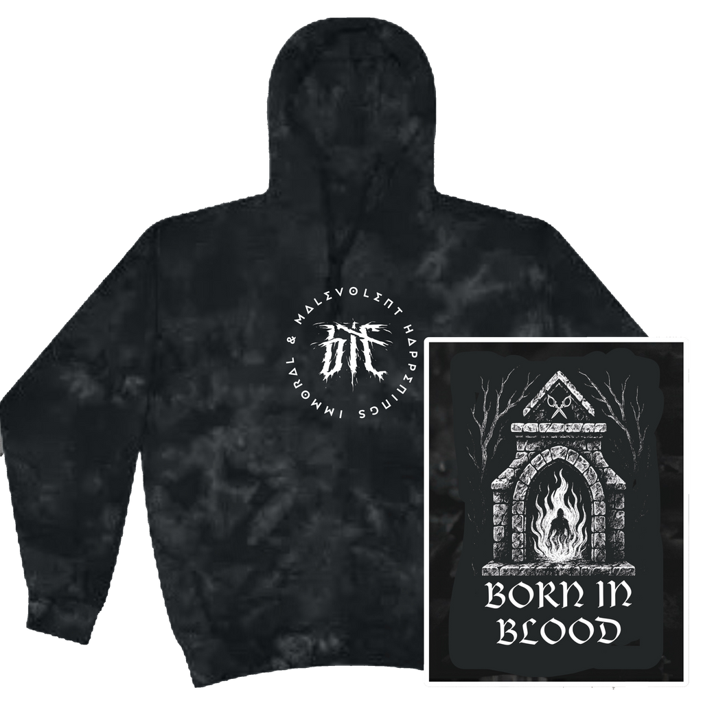 "Born In Blood" Pullover Hoodie