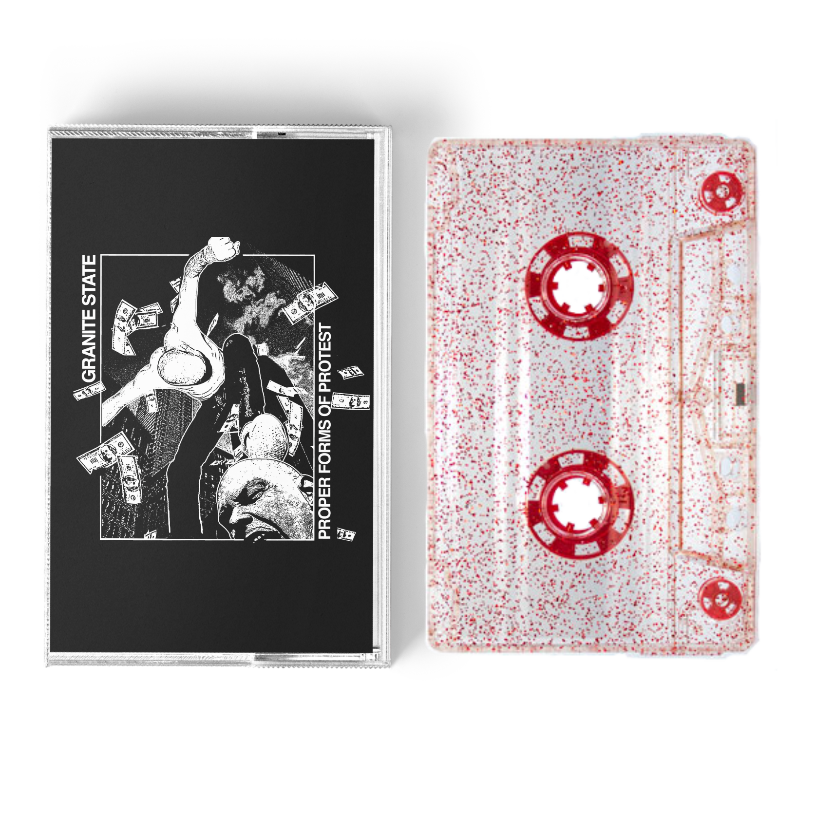 Proper Forms Of Protest Blood Stained Cassette