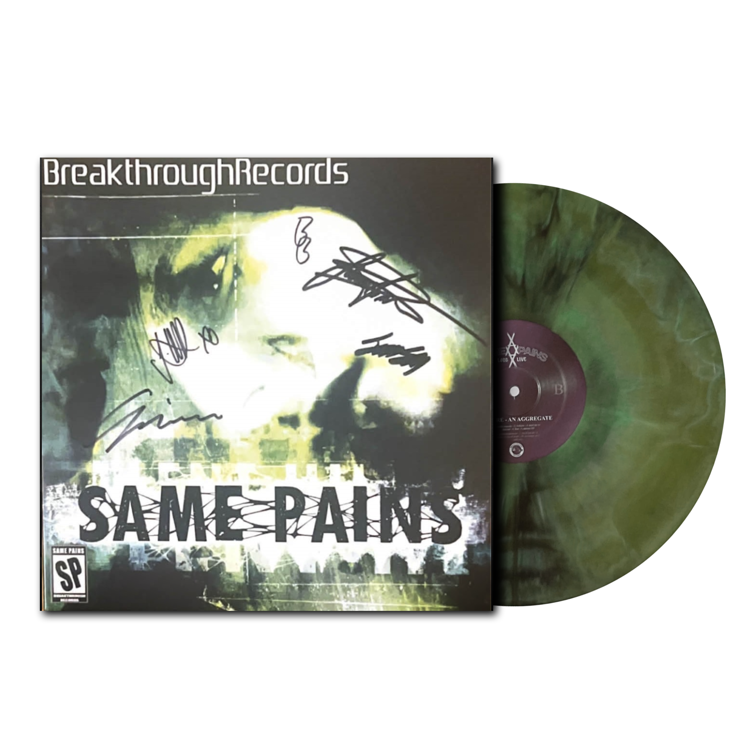 Closure An Aggregate Same Pains 2 Alt Jacket *Autographed*