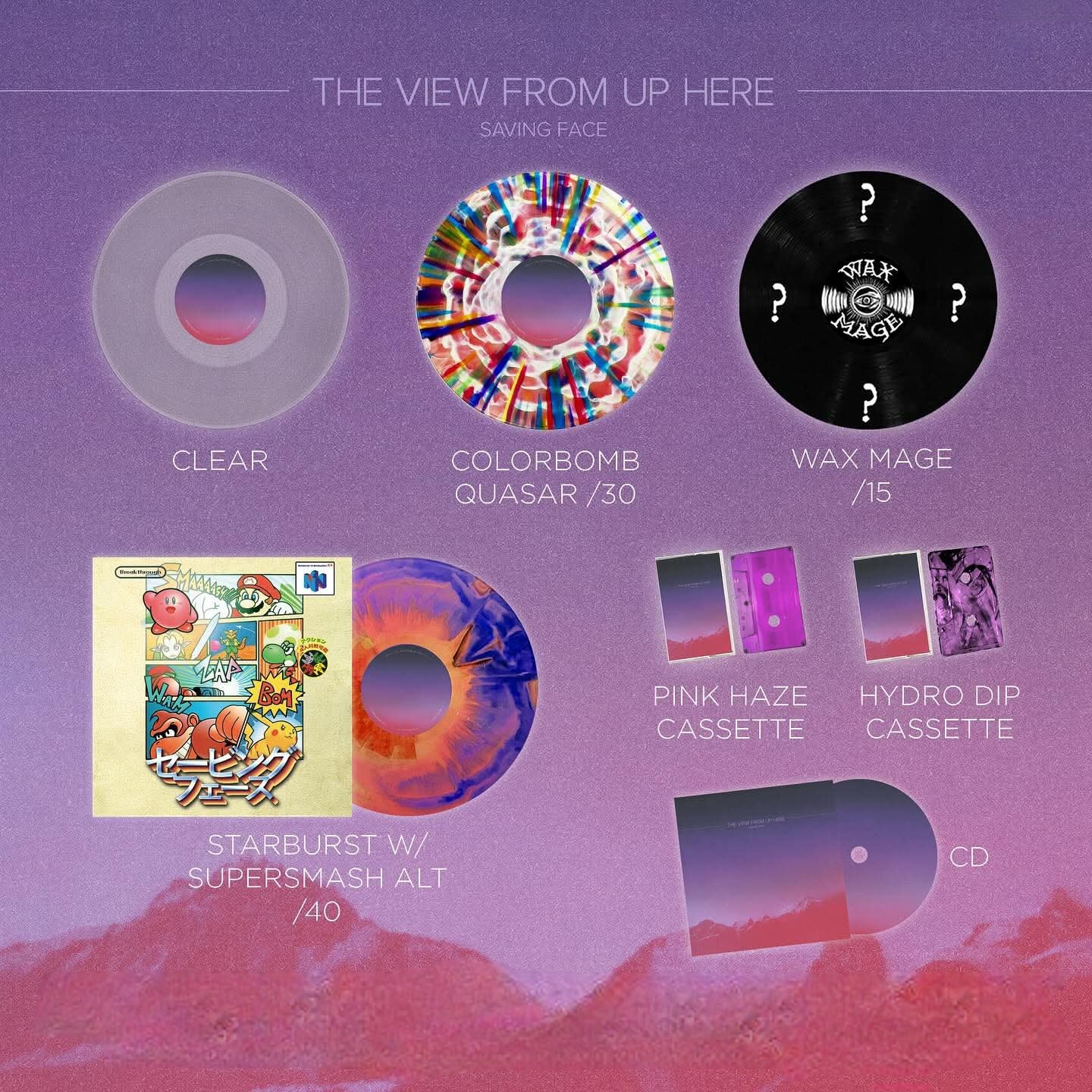 Saving Face - The View From Up Here