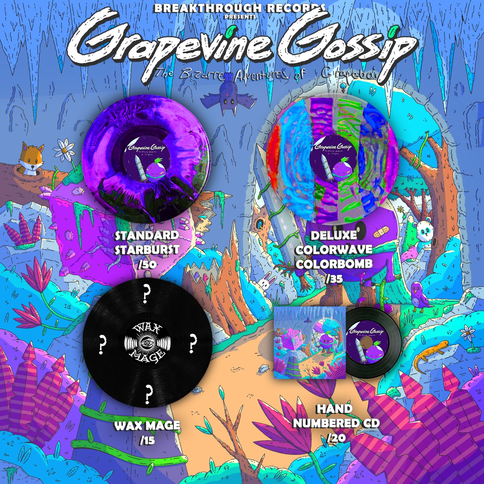 Grapevine Gossip - The Bizarre Adventures Of Grapeboi
