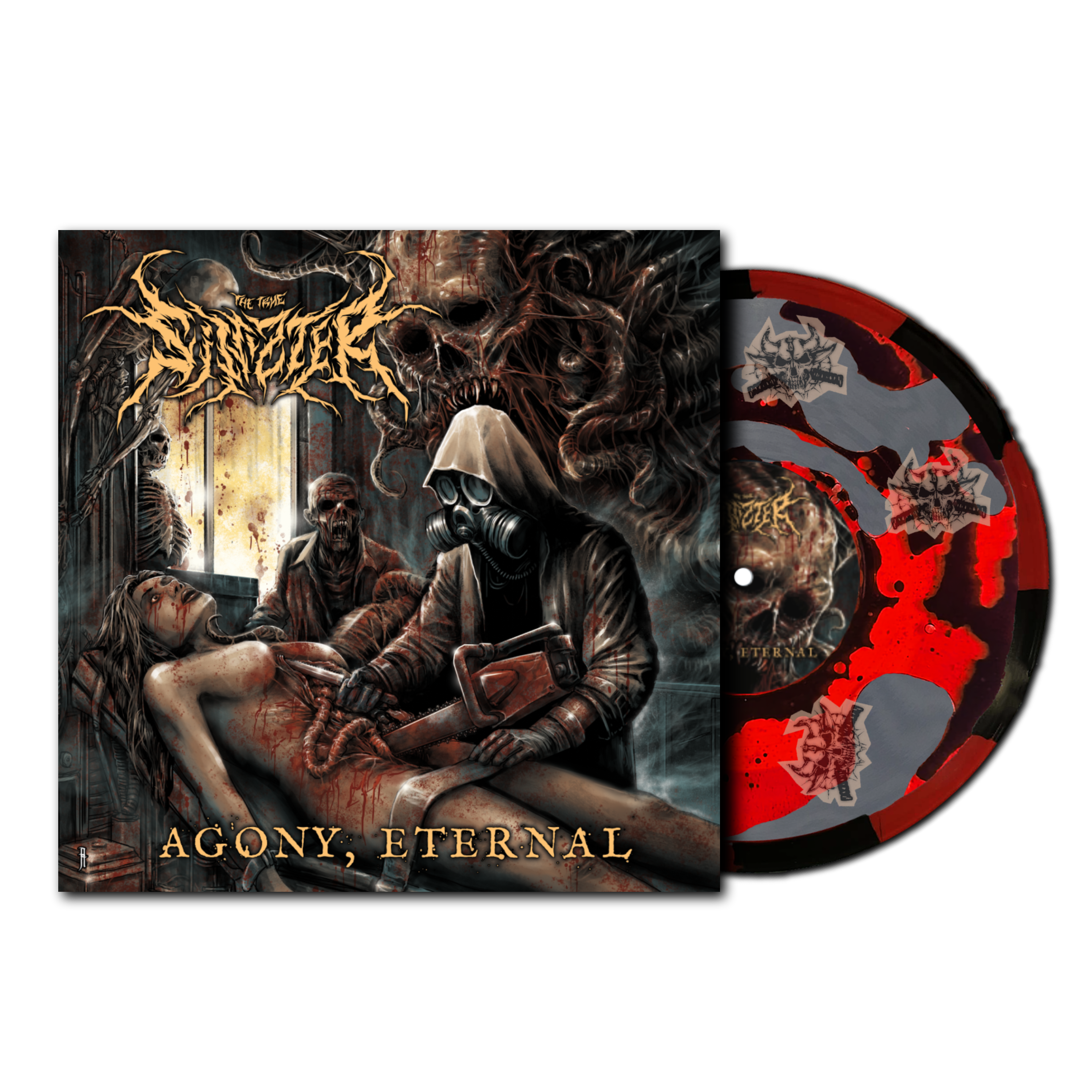 Agony, Eternal + War, Life, Death Liquid Blood & Tag Filled Vinyl