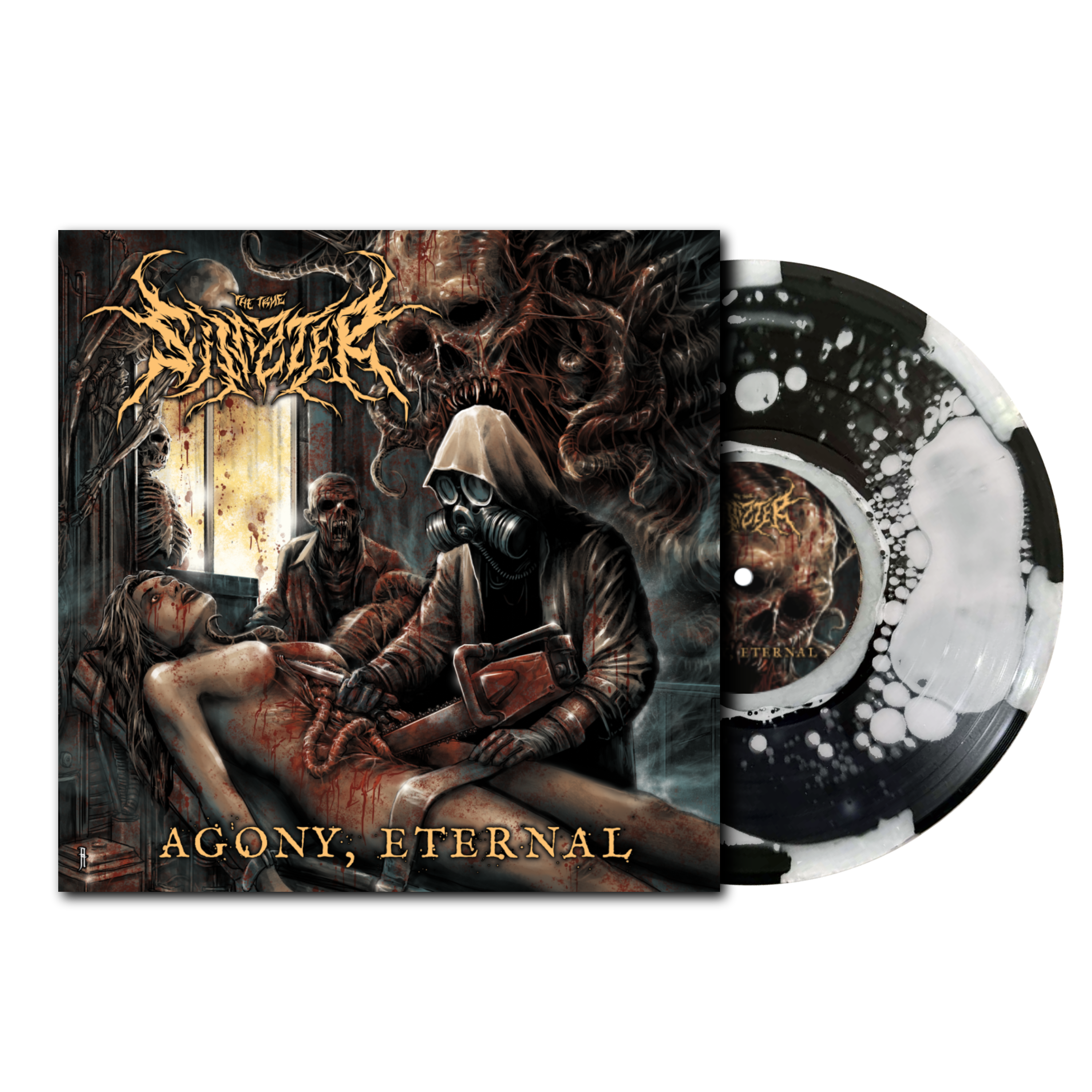Agony, Eternal + War, Life, Death Toxic Glow Fill Vinyl
