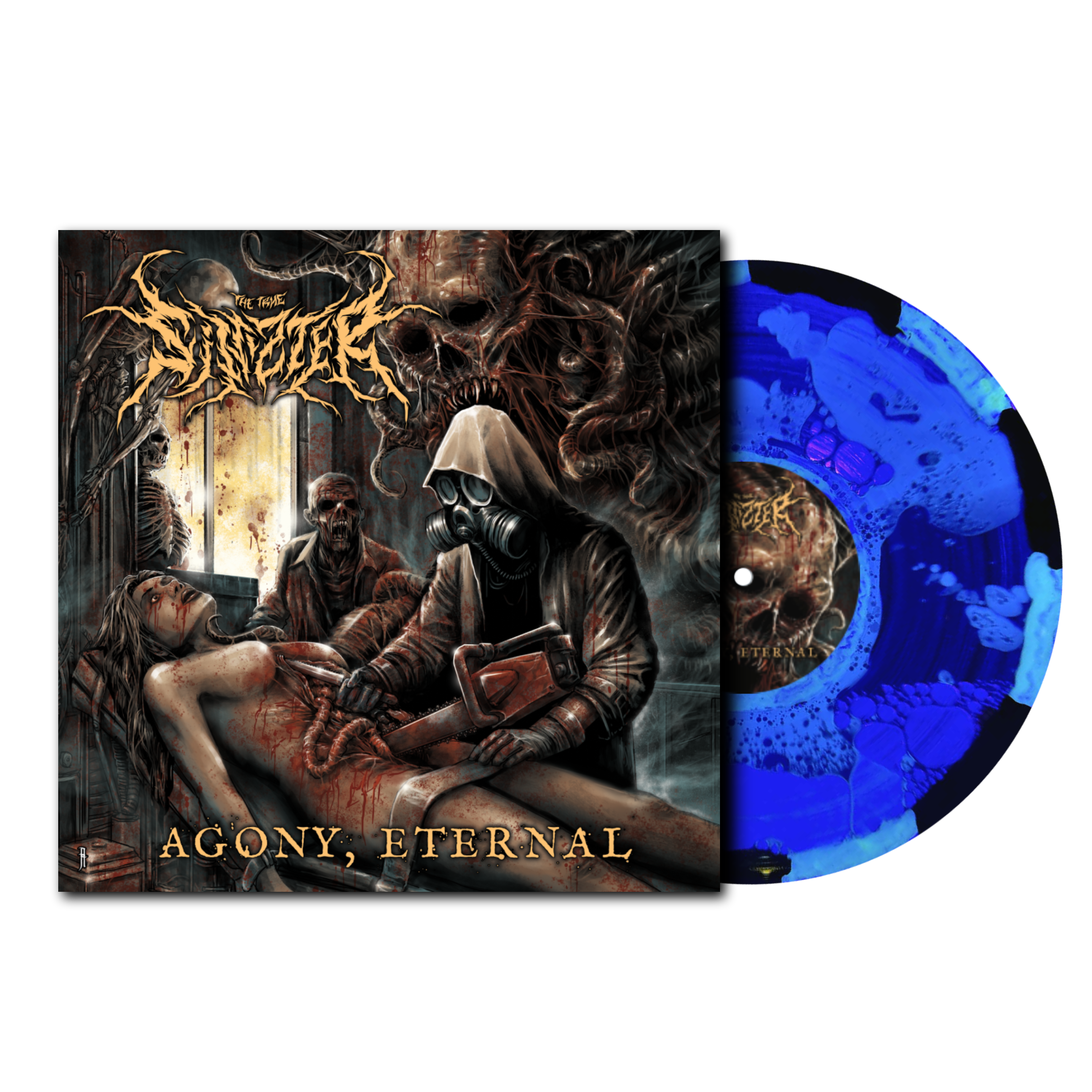 Agony, Eternal + War, Life, Death Toxic Glow Fill Vinyl