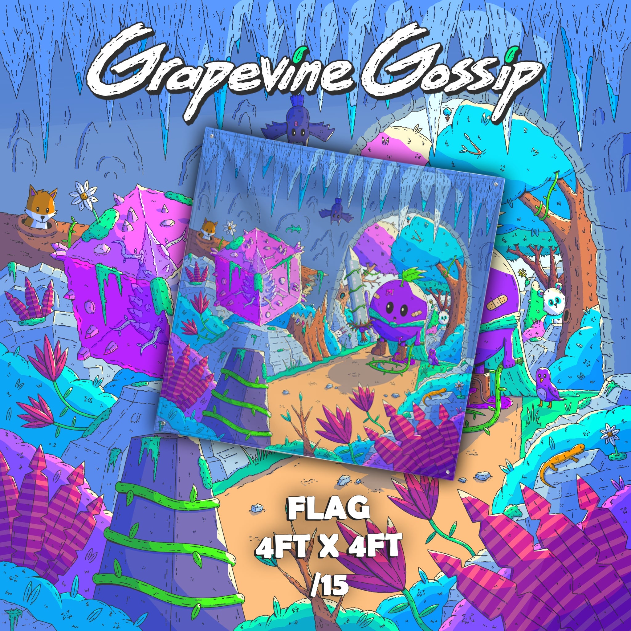 Grapeboi's Bizarre Flag