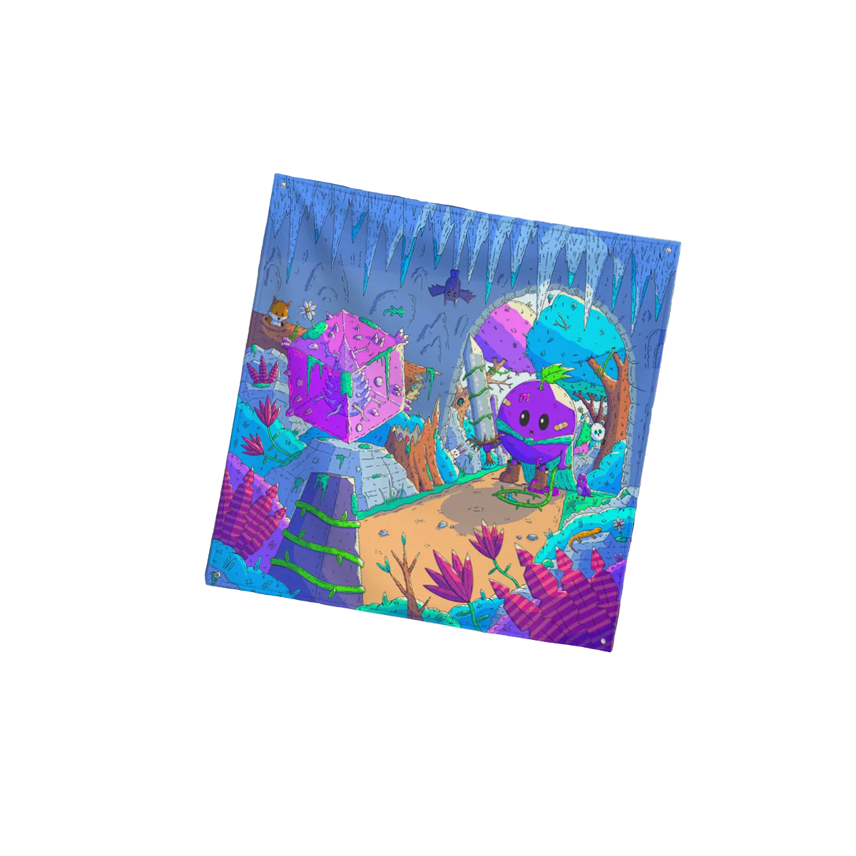 Grapeboi's Bizarre Flag
