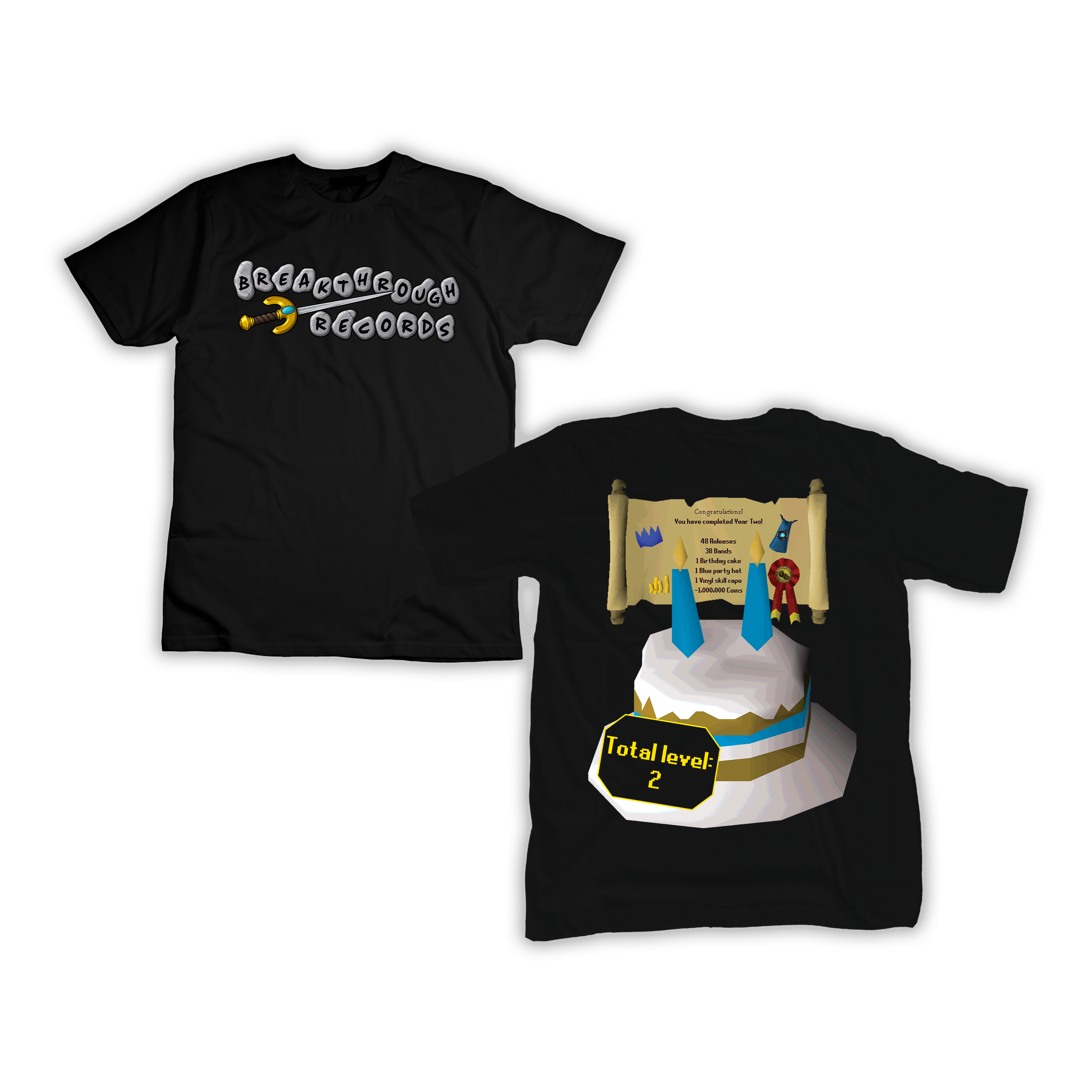 Old School Birthday Tee