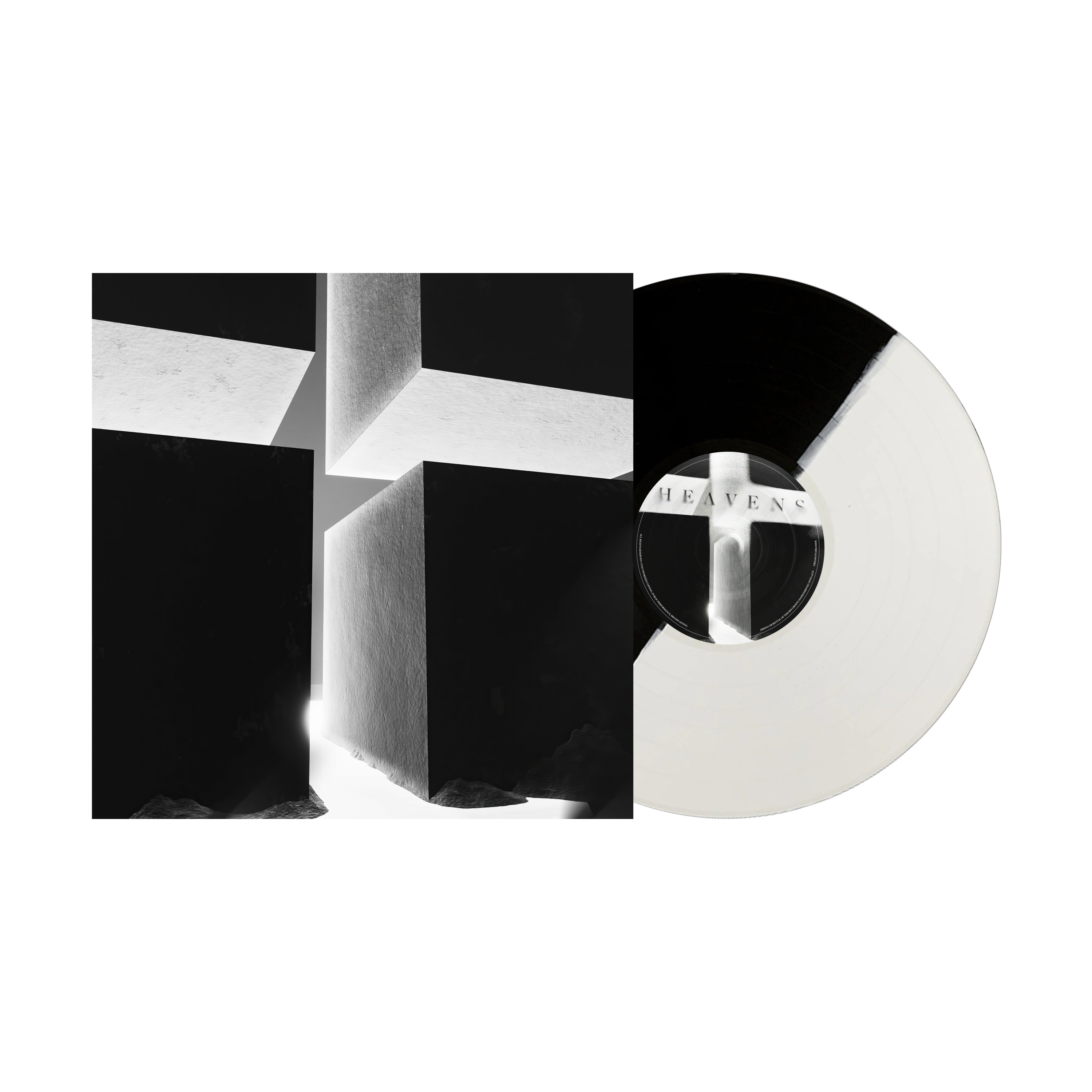 Heavens Black & White Split