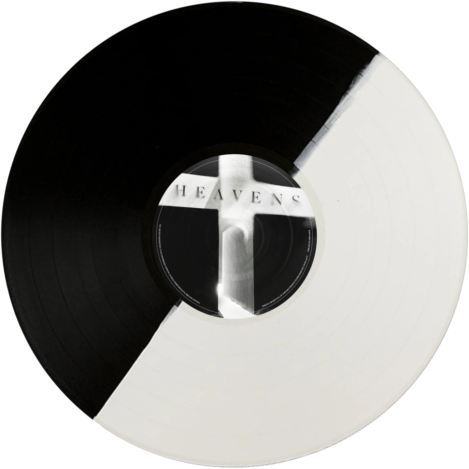 Heavens Black & White Split